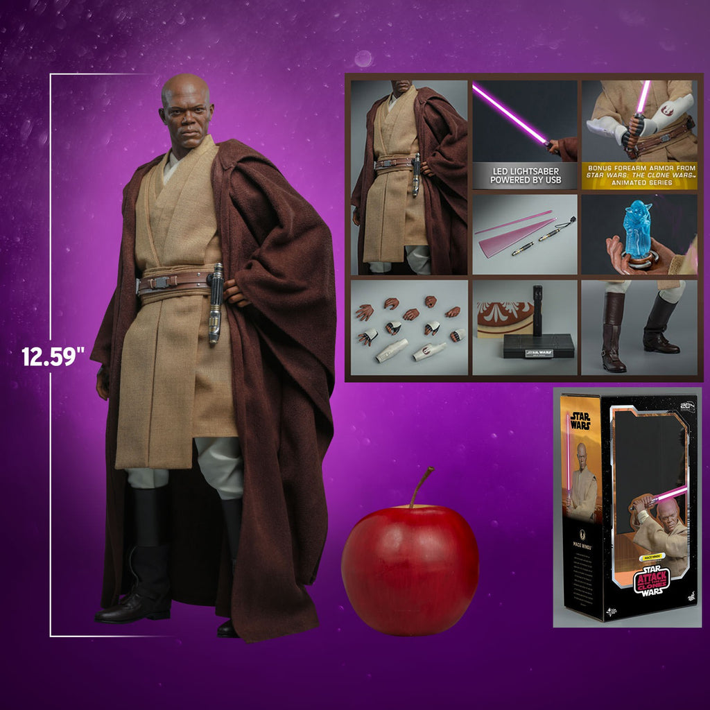 Mace Windu Star Wars Sixth Scale Figure