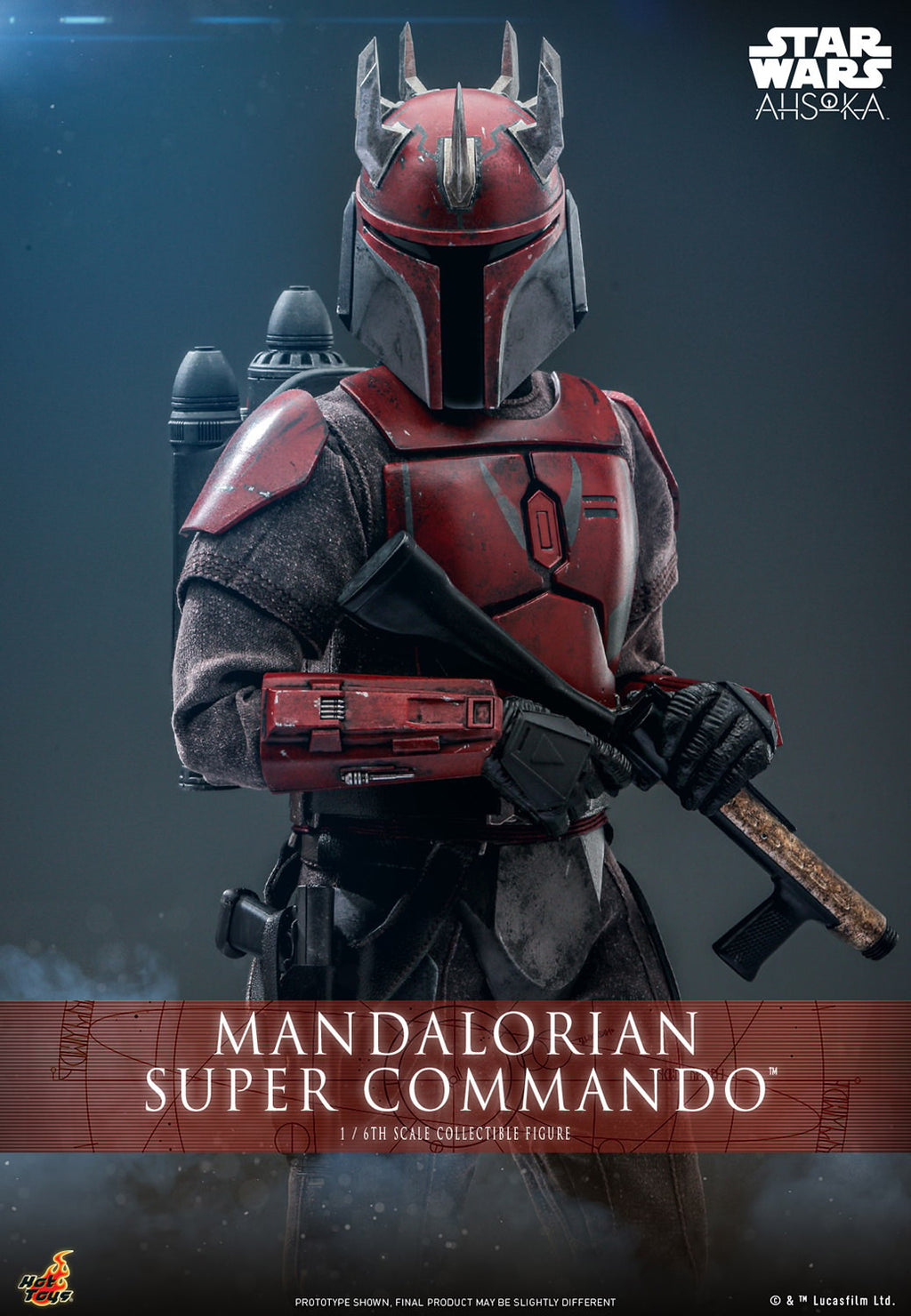Mandalorian Super Commando Captain Star Wars Sixth Scale Figure