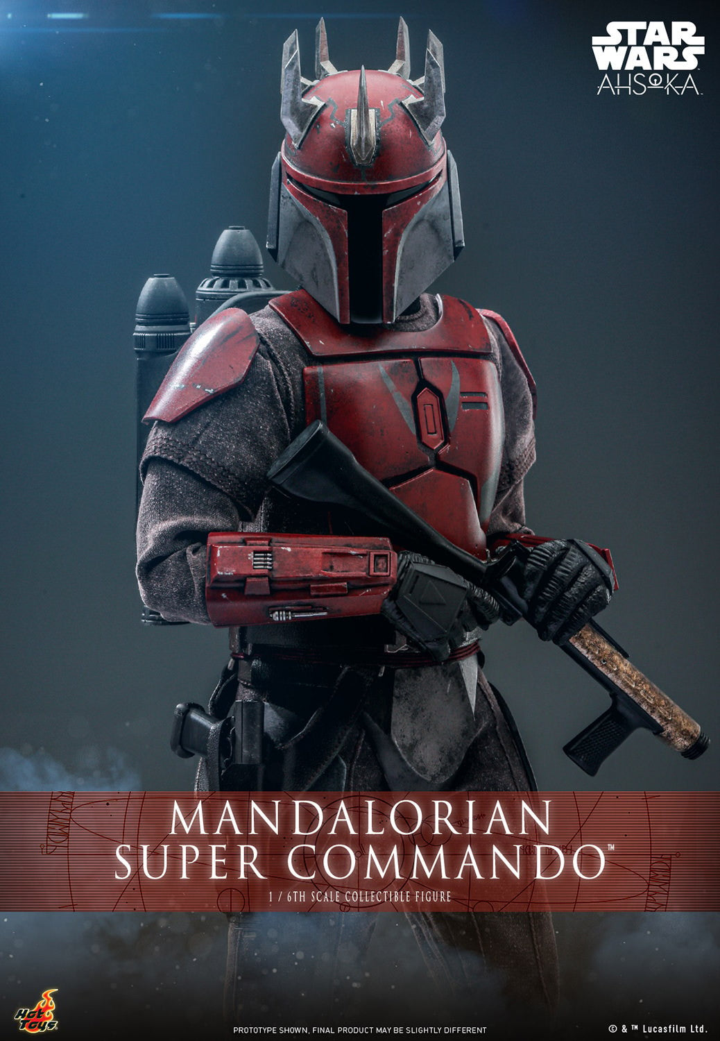 Mandalorian Super Commando Captain Star Wars Sixth Scale Figure