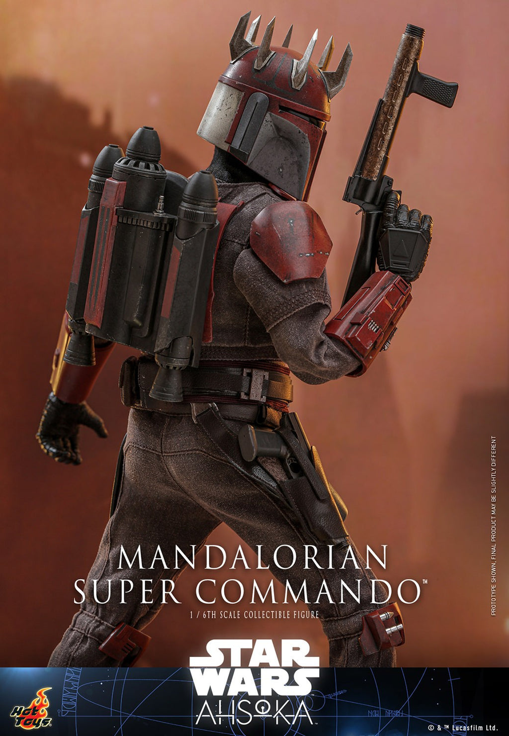 Mandalorian Super Commando Captain Star Wars Sixth Scale Figure