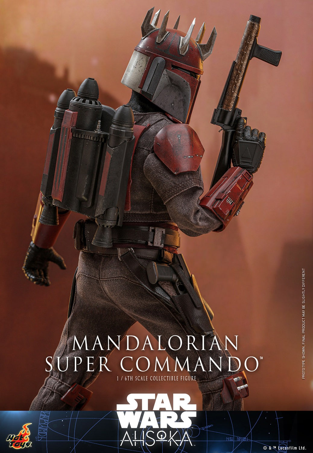 Mandalorian Super Commando Captain Star Wars Sixth Scale Figure