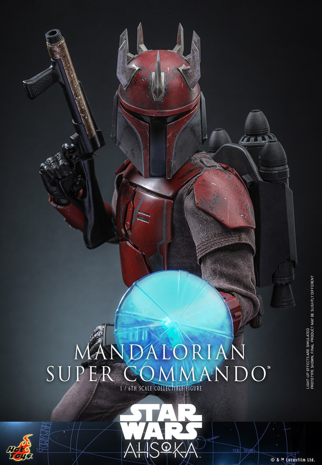 Mandalorian Super Commando Captain Star Wars Sixth Scale Figure