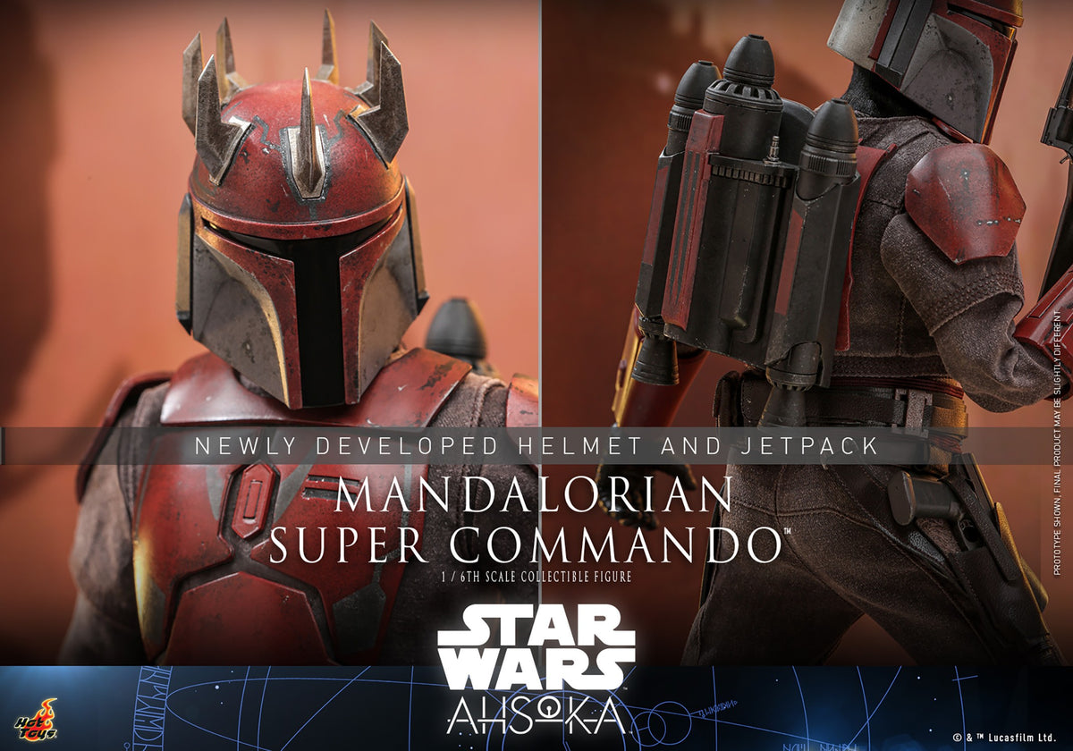 Mandalorian Super Commando Captain Star Wars Sixth Scale Figure