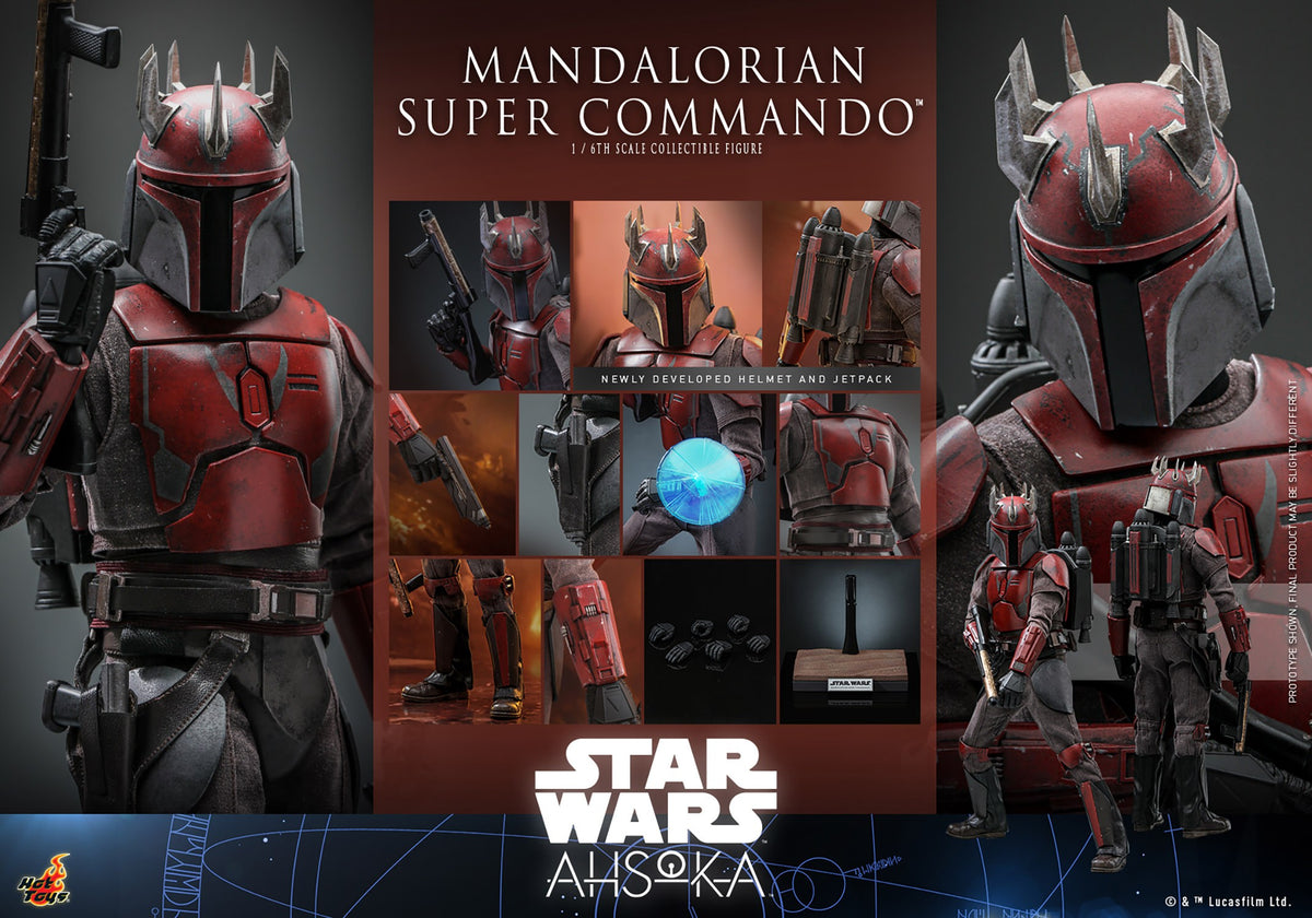 Mandalorian Super Commando Captain Star Wars Sixth Scale Figure