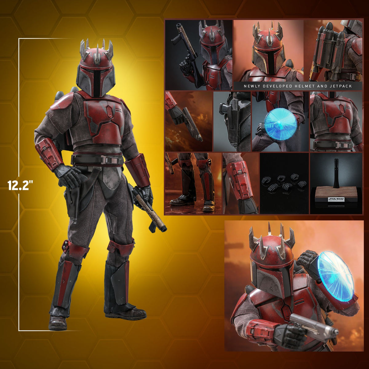 Mandalorian Super Commando Captain Star Wars Sixth Scale Figure