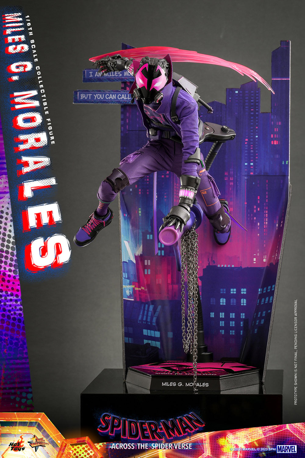 Miles G. Morales Marvel Sixth Scale Figure