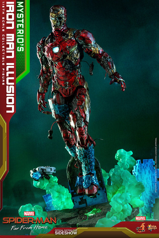 Mysterio's Iron Man Illusion Marvel Sixth Scale Figure