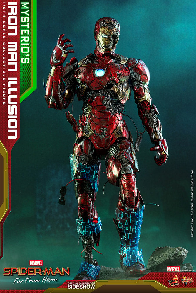 Mysterio's Iron Man Illusion Marvel Sixth Scale Figure