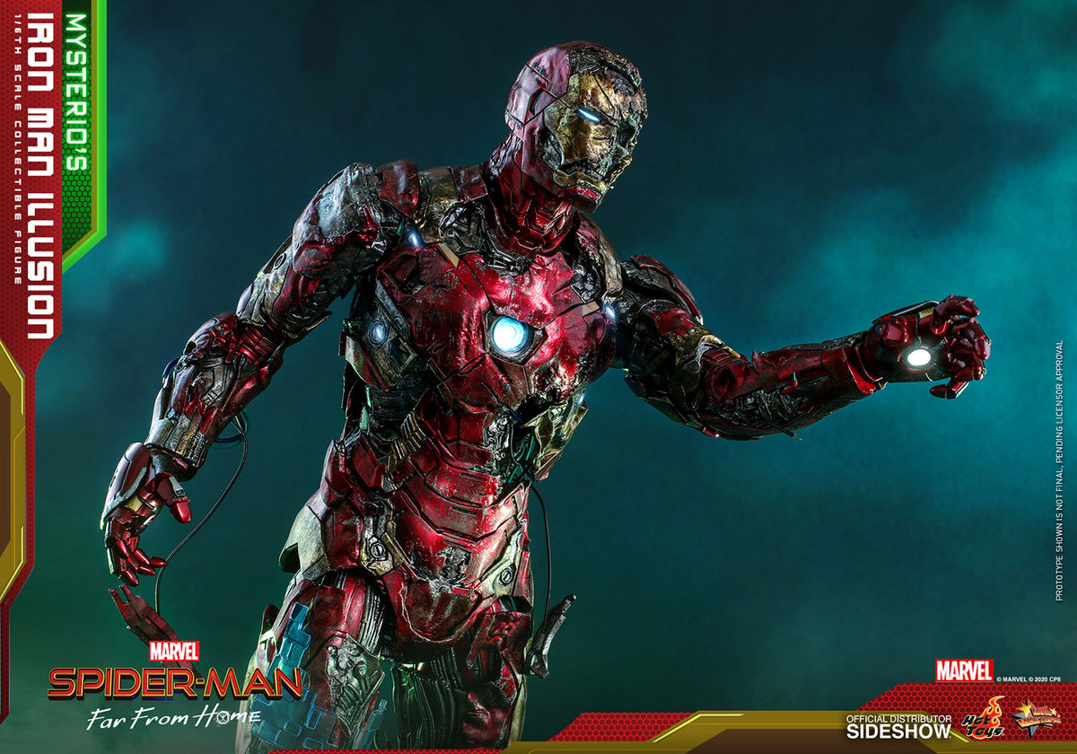 Mysterio's Iron Man Illusion Marvel Sixth Scale Figure