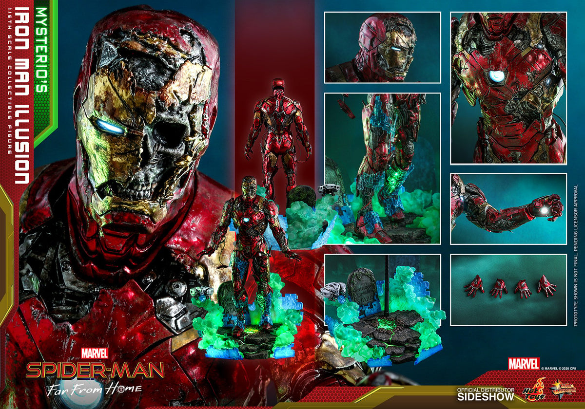 Mysterio's Iron Man Illusion Marvel Sixth Scale Figure