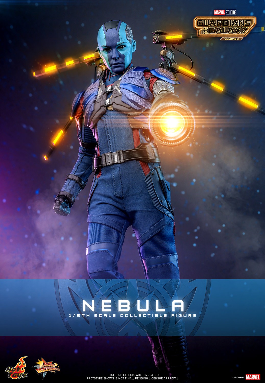 Nebula Marvel Sixth Scale Figure