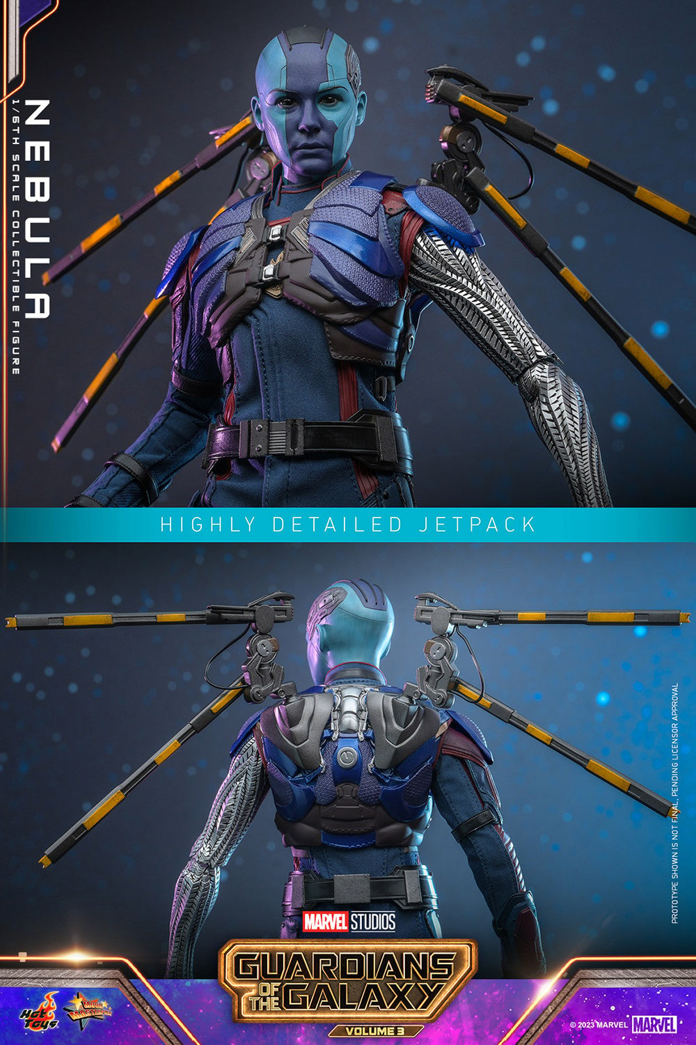 Nebula Marvel Sixth Scale Figure