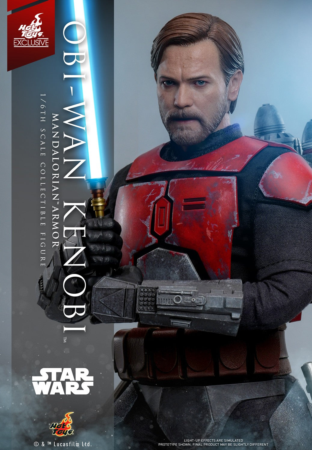Obi-Wan Kenobi (Mandalorian Armor) Star Wars Sixth Scale Figure