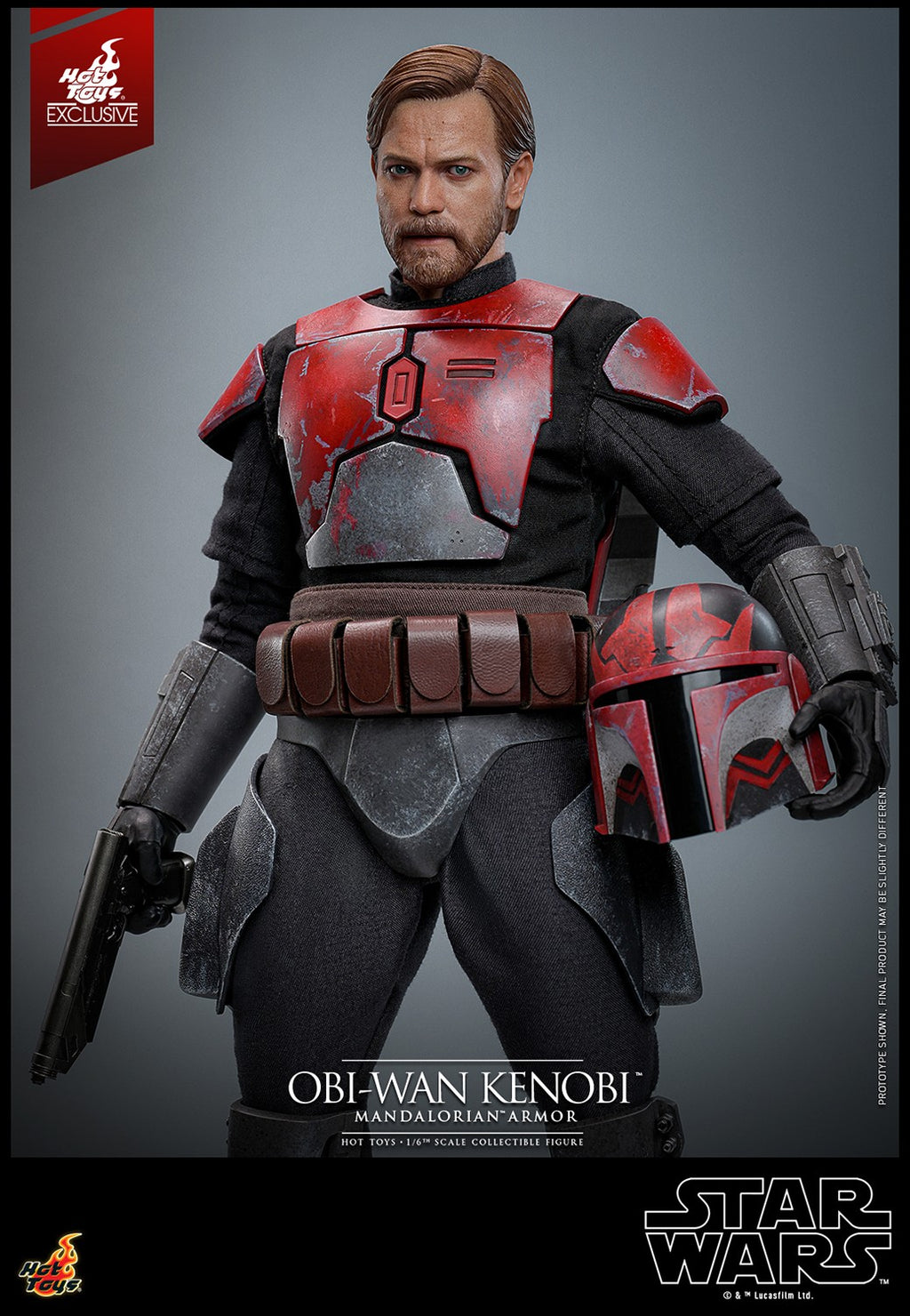 Obi-Wan Kenobi (Mandalorian Armor) Star Wars Sixth Scale Figure