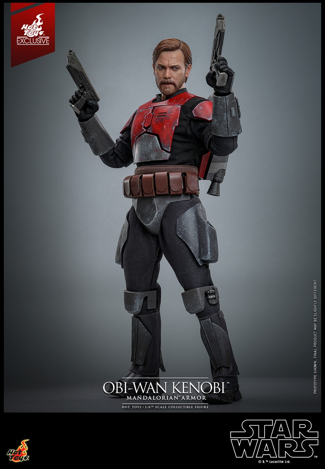 Obi-Wan Kenobi (Mandalorian Armor) Star Wars Sixth Scale Figure