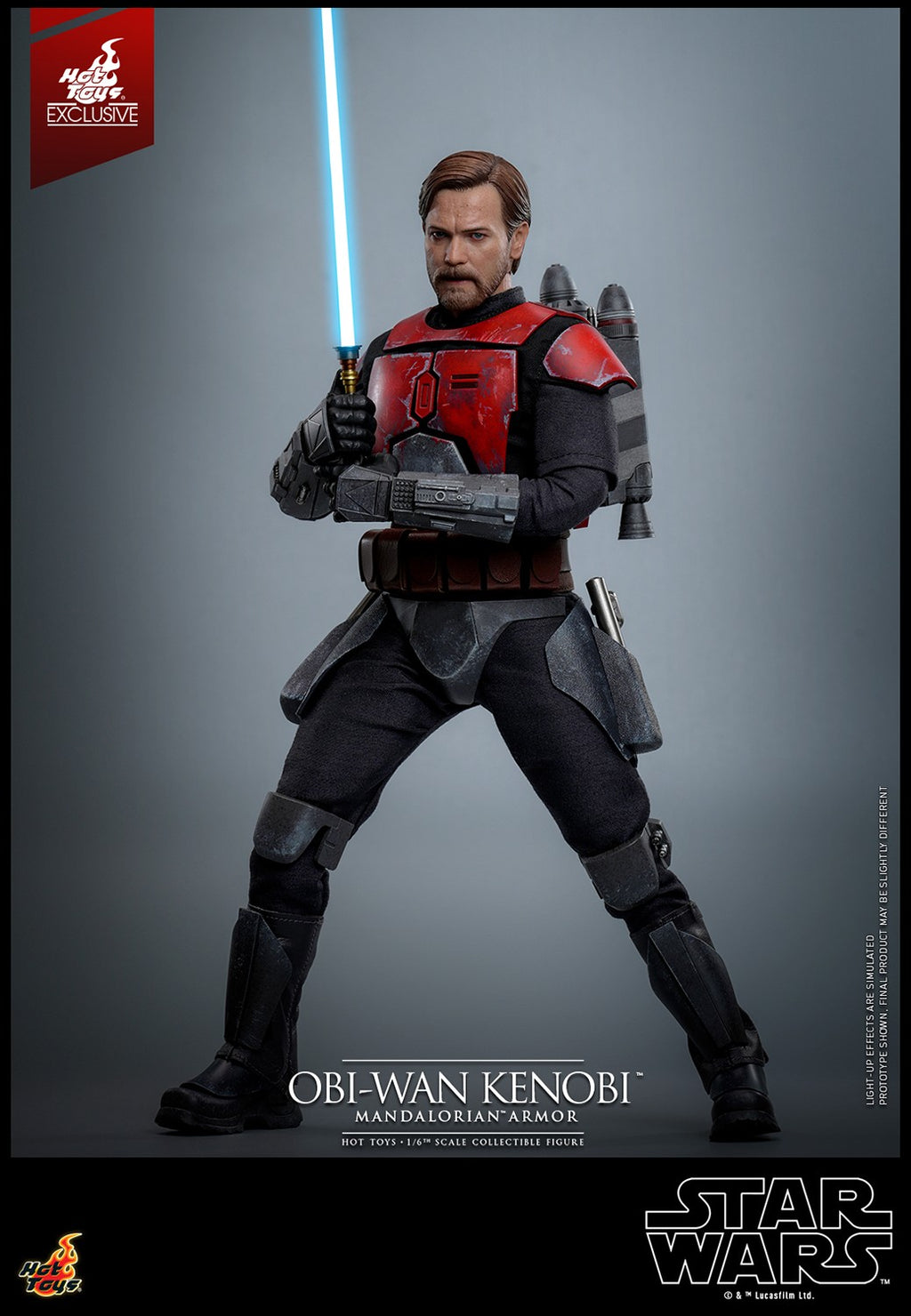 Obi-Wan Kenobi (Mandalorian Armor) Star Wars Sixth Scale Figure
