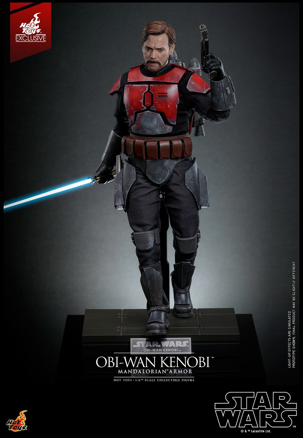 Obi-Wan Kenobi (Mandalorian Armor) Star Wars Sixth Scale Figure