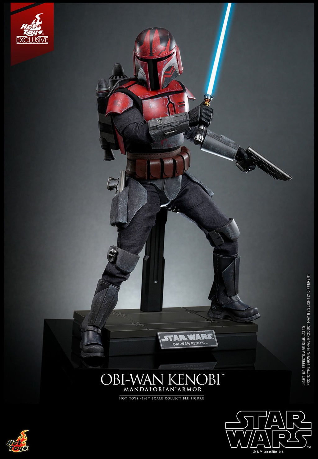 Obi-Wan Kenobi (Mandalorian Armor) Star Wars Sixth Scale Figure