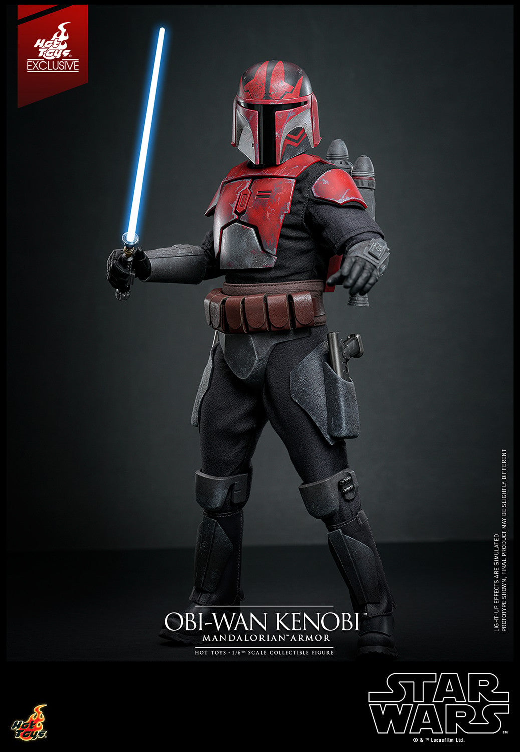 Obi-Wan Kenobi (Mandalorian Armor) Star Wars Sixth Scale Figure