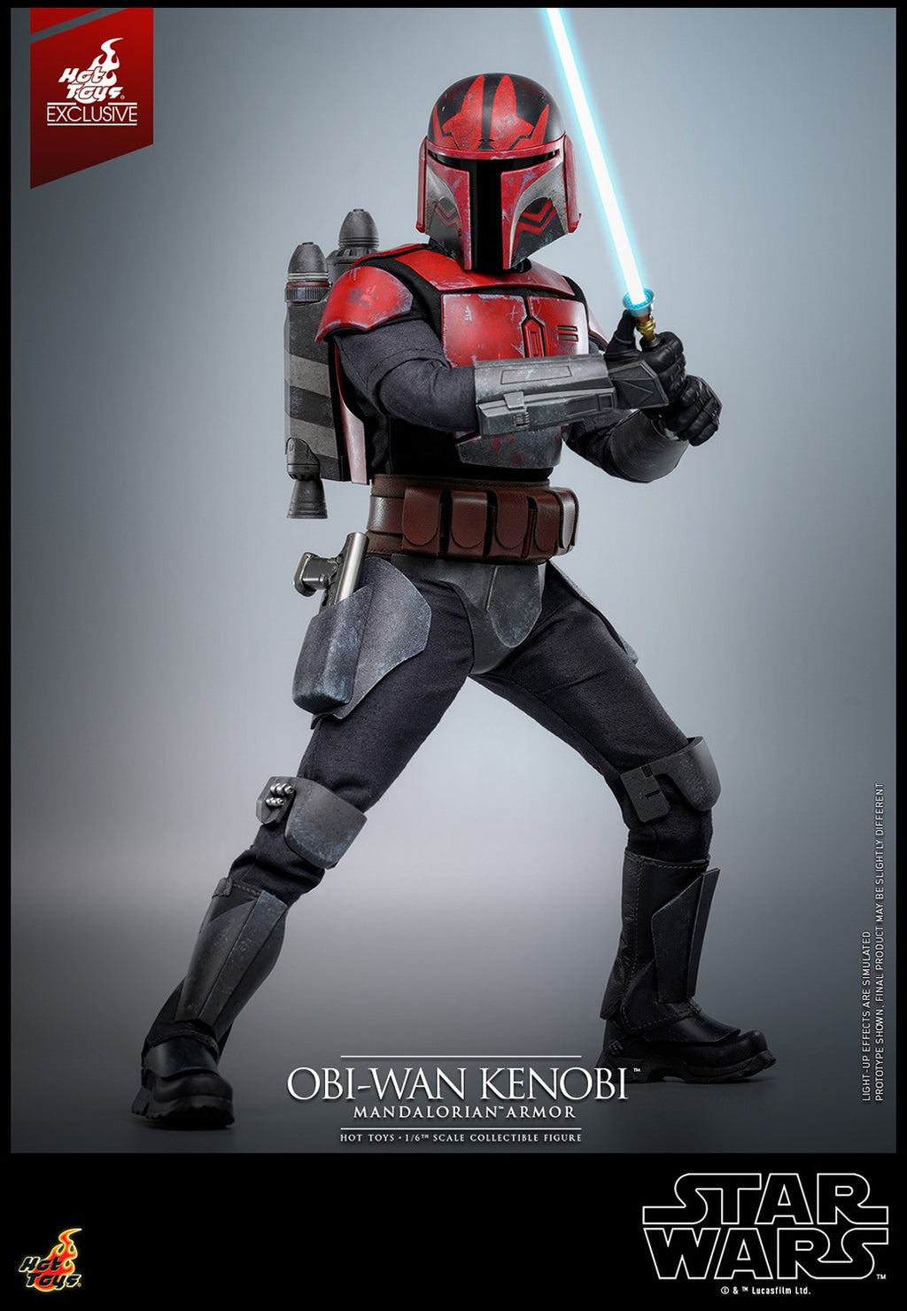 Obi-Wan Kenobi (Mandalorian Armor) Star Wars Sixth Scale Figure