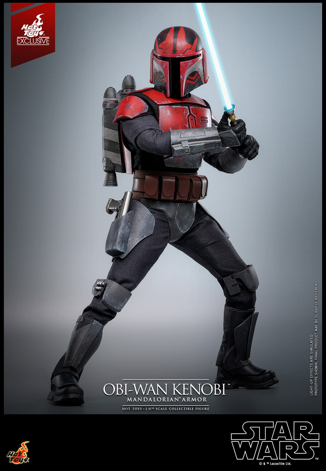 Obi-Wan Kenobi (Mandalorian Armor) Star Wars Sixth Scale Figure