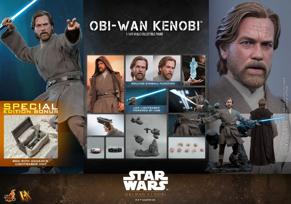 Obi-Wan Kenobi Star Wars Sixth Scale Figure