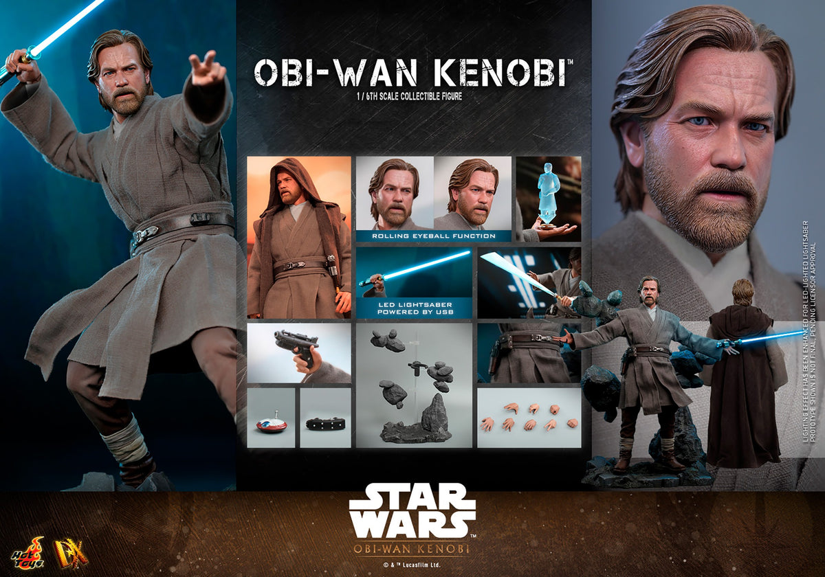 Obi-Wan Kenobi Star Wars Sixth Scale Figure