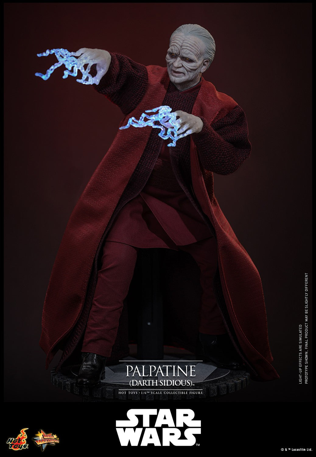 Palpatine (Darth Sidious) Star Wars Sixth Scale Figure