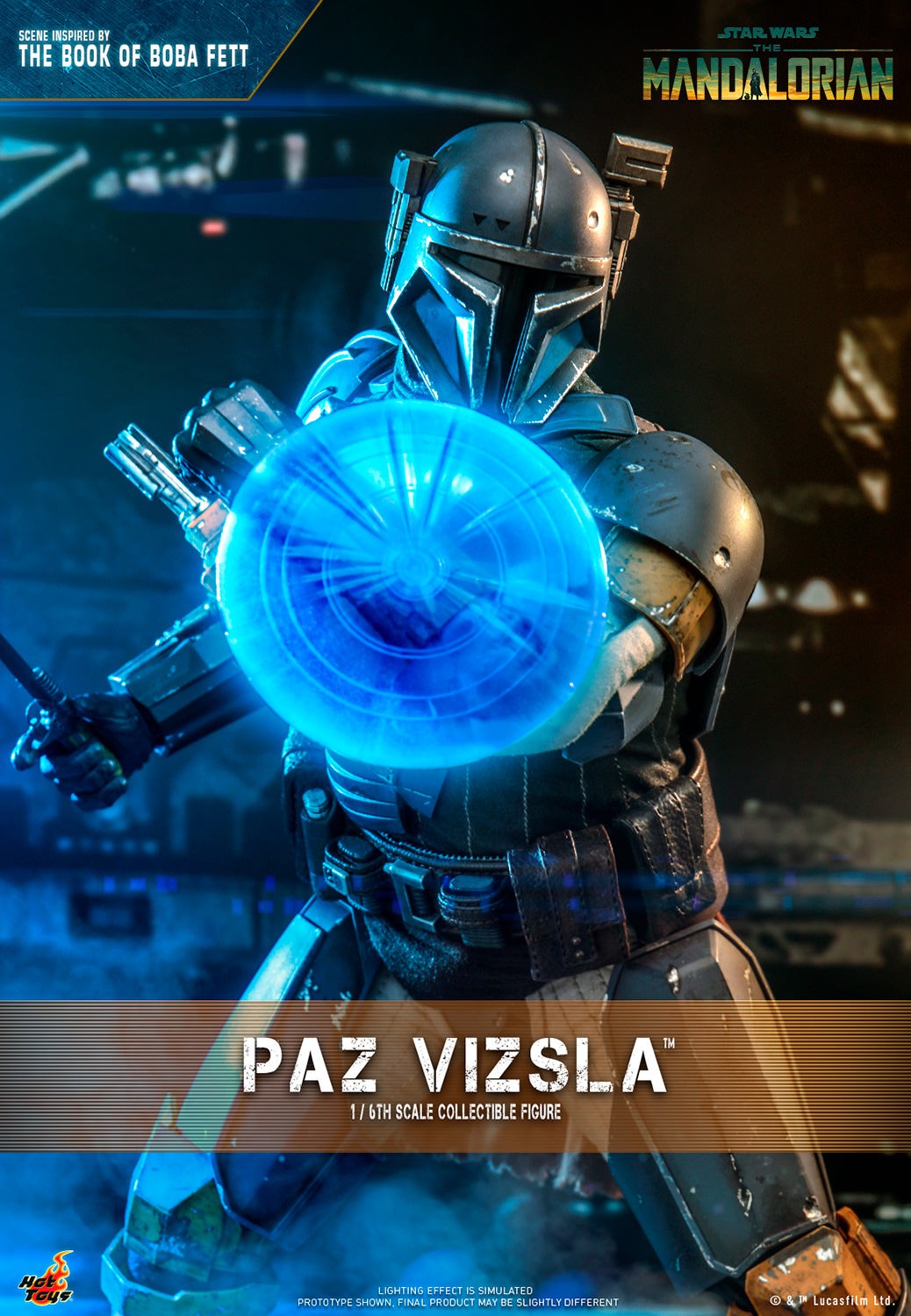 Paz Vizsla Star Wars Sixth Scale Figure