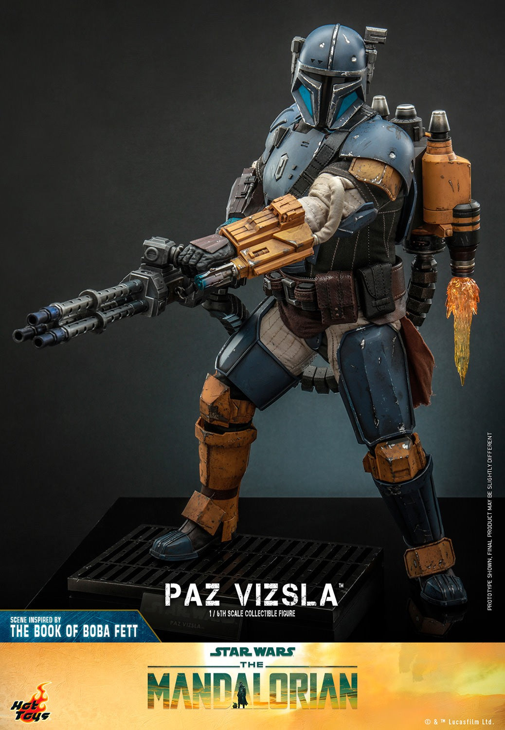 Paz Vizsla Star Wars Sixth Scale Figure