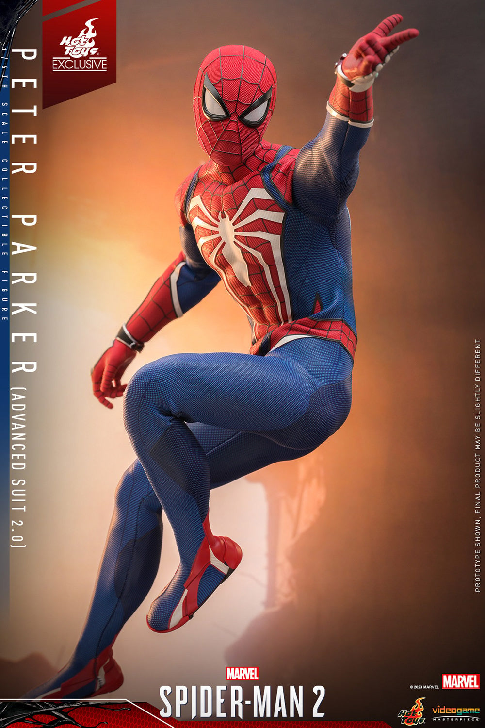 Peter Parker (Advanced Suit 2.0) Marvel Sixth Scale Figure