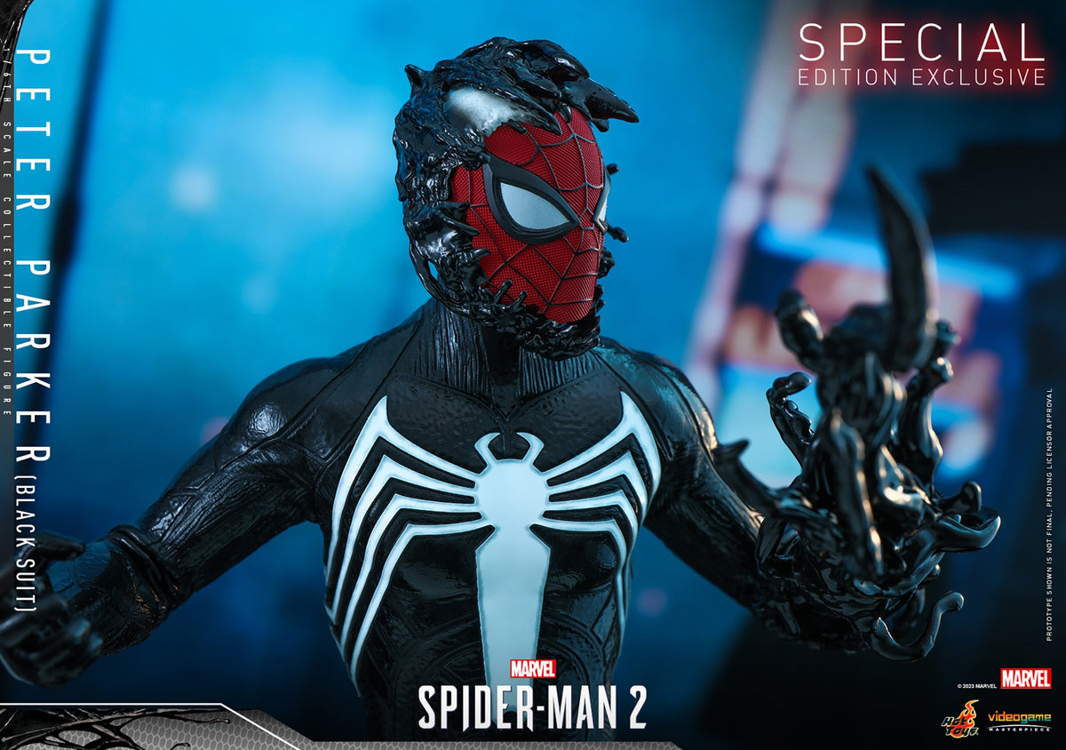 Peter Parker (Black Suit) Marvel Sixth Scale Figure