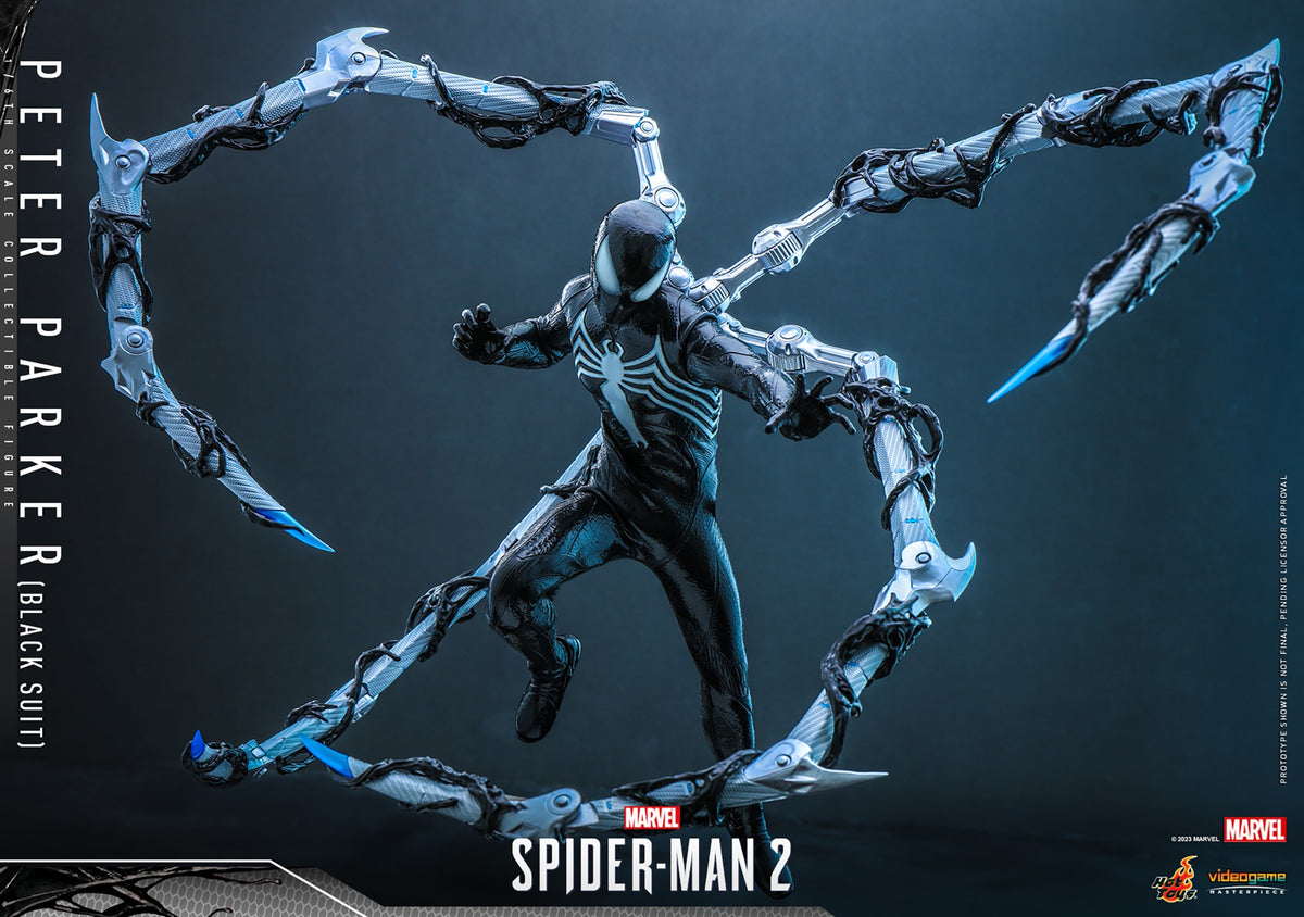 Peter Parker (Black Suit) Marvel Sixth Scale Figure