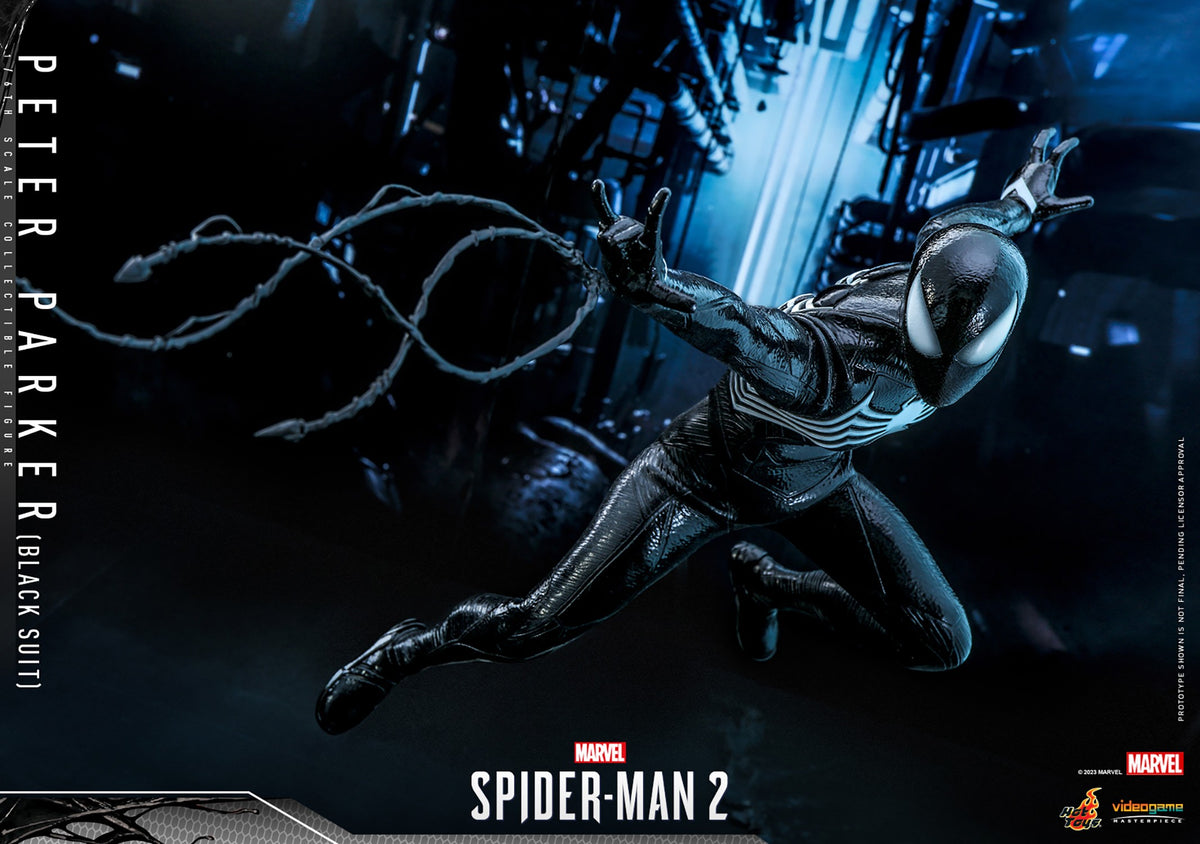 Peter Parker (Black Suit) Marvel Sixth Scale Figure