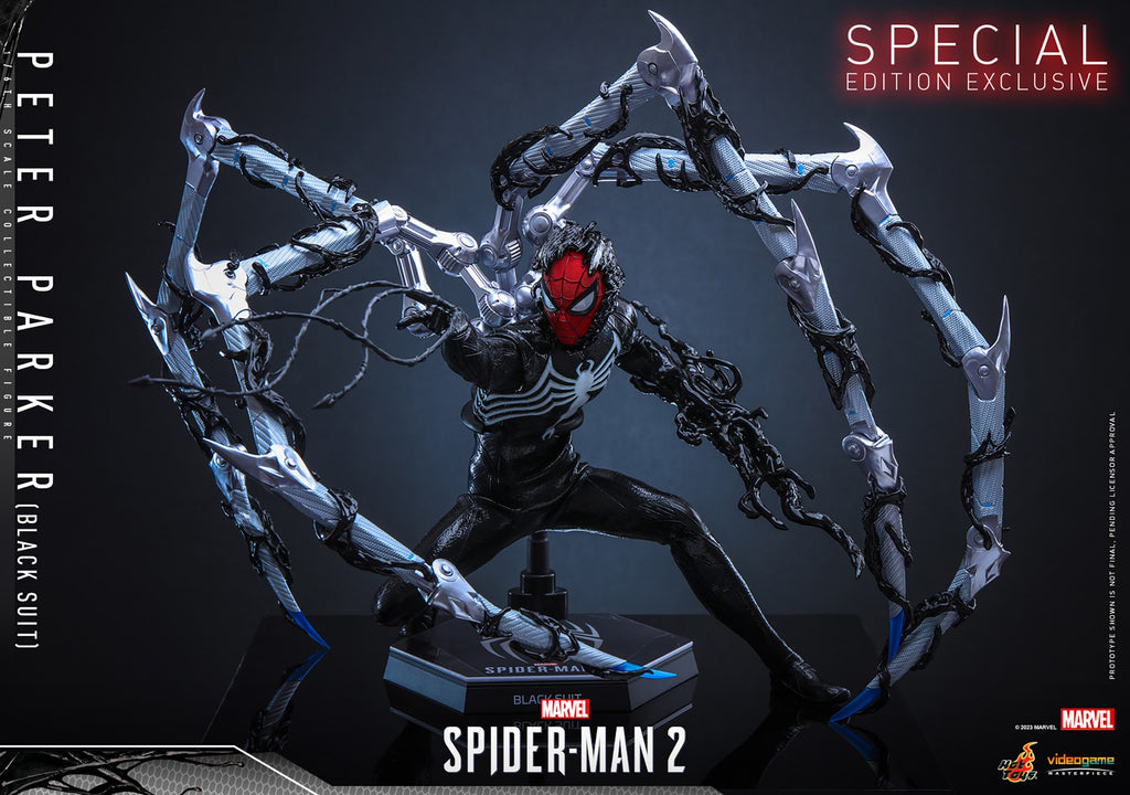 Peter Parker (Black Suit) Marvel Sixth Scale Figure