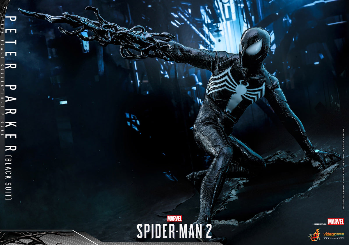 Peter Parker (Black Suit) Marvel Sixth Scale Figure