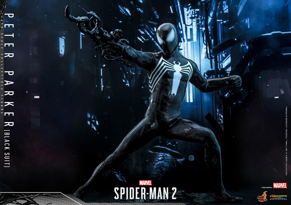 Peter Parker (Black Suit) Marvel Sixth Scale Figure