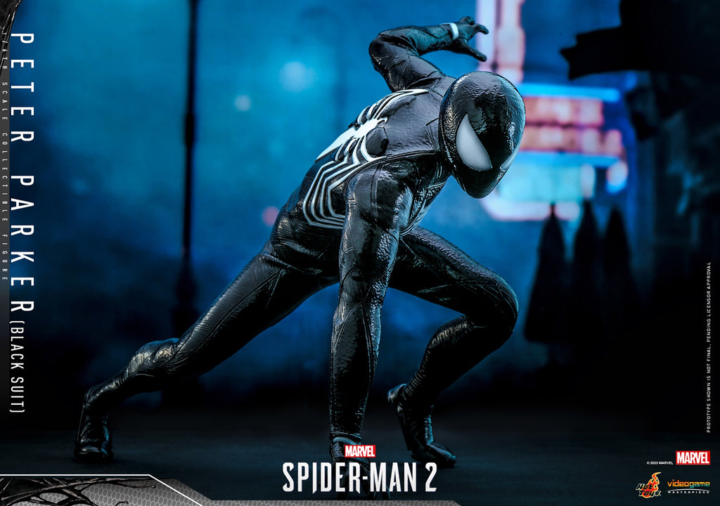 Peter Parker (Black Suit) Marvel Sixth Scale Figure