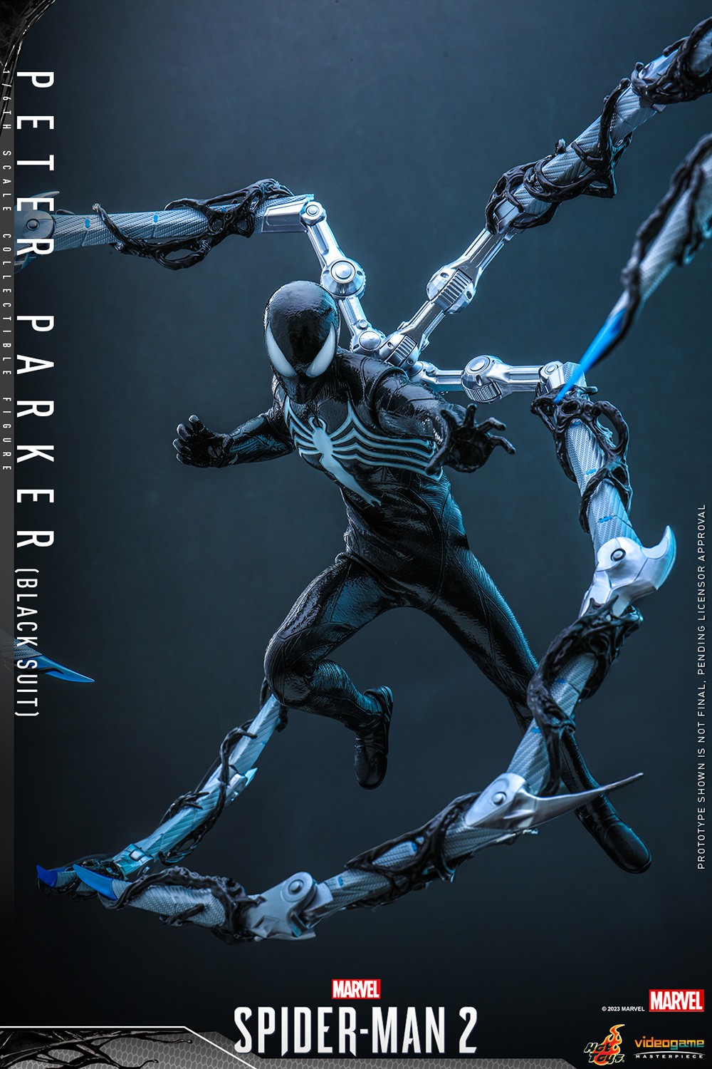 Peter Parker (Black Suit) Marvel Sixth Scale Figure