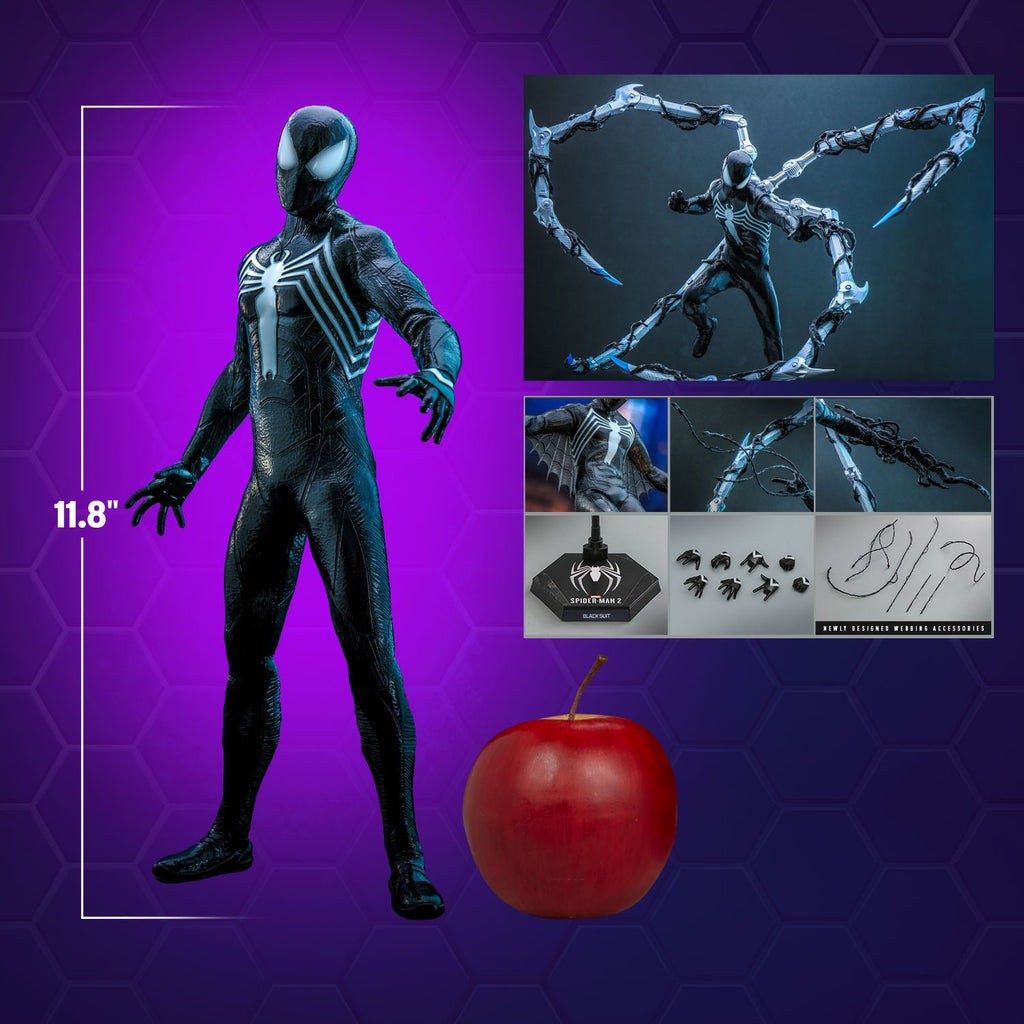 Peter Parker (Black Suit) Marvel Sixth Scale Figure