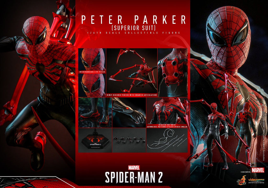 Peter Parker (Superior Suit) Marvel Sixth Scale Figure
