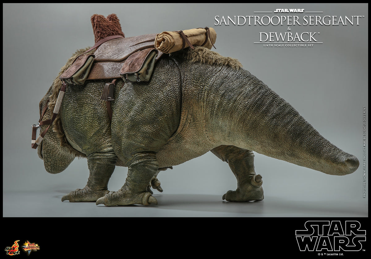 Sandtrooper Sergeant and Dewback Star Wars Sixth Scale Figure Set