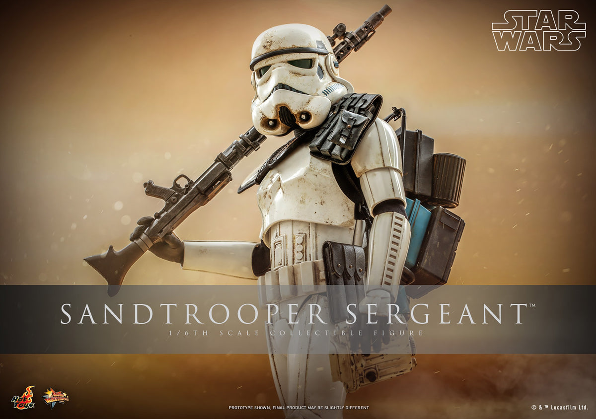 Sandtrooper Sergeant and Dewback Star Wars Sixth Scale Figure Set