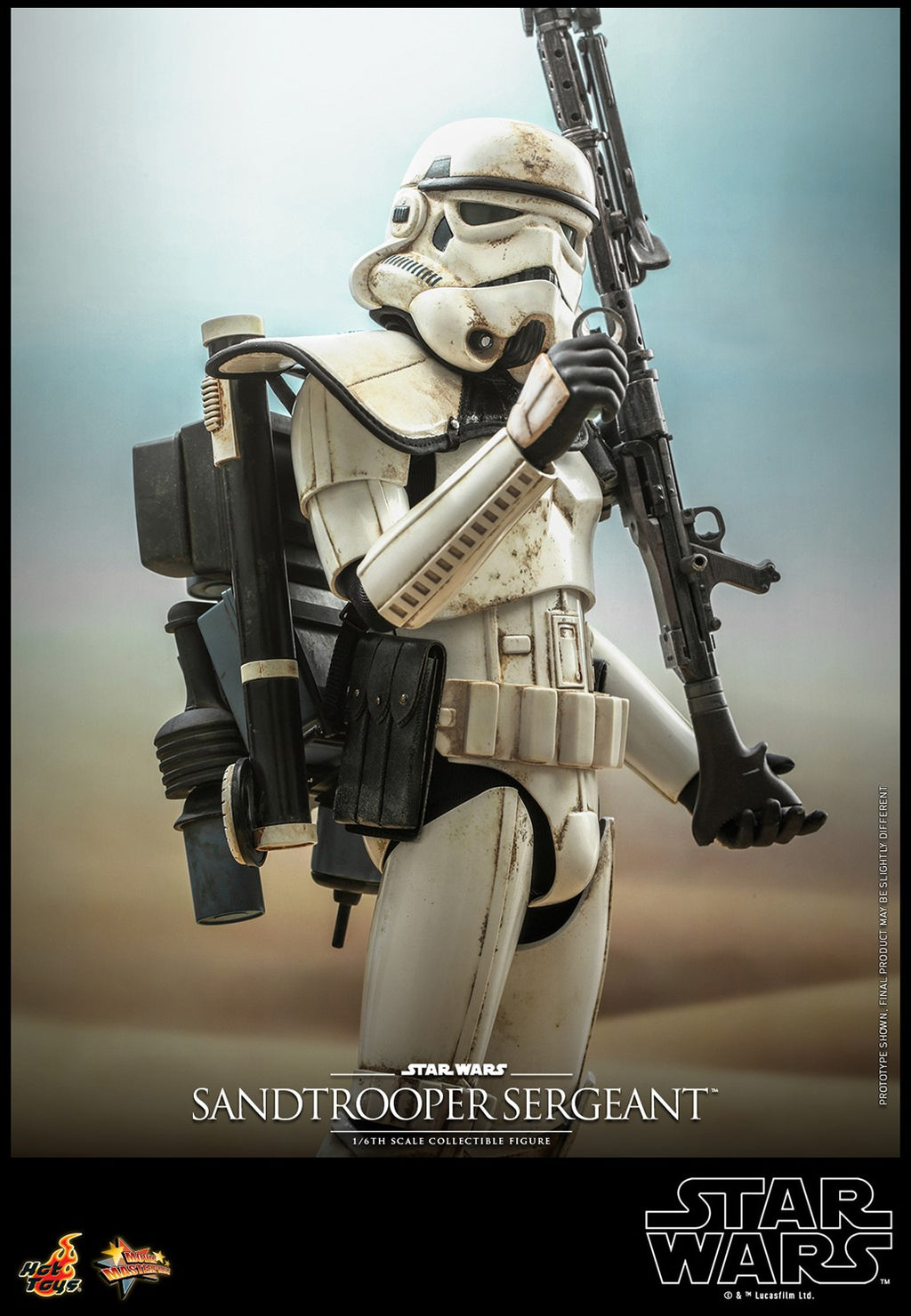 Sandtrooper Sergeant and Dewback Star Wars Sixth Scale Figure Set