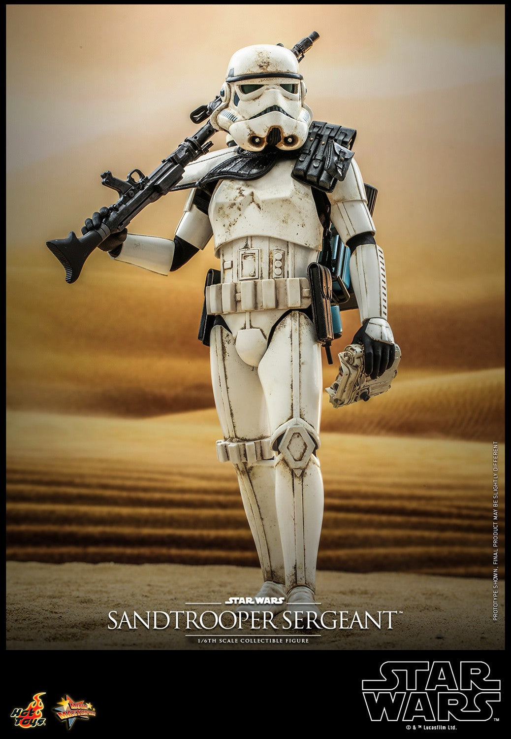 Sandtrooper Sergeant and Dewback Star Wars Sixth Scale Figure Set