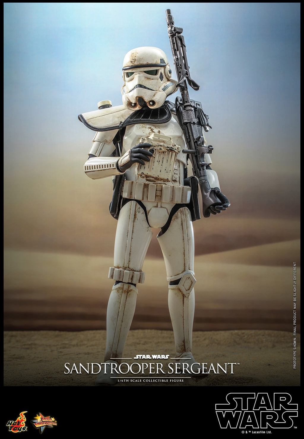 Sandtrooper Sergeant and Dewback Star Wars Sixth Scale Figure Set