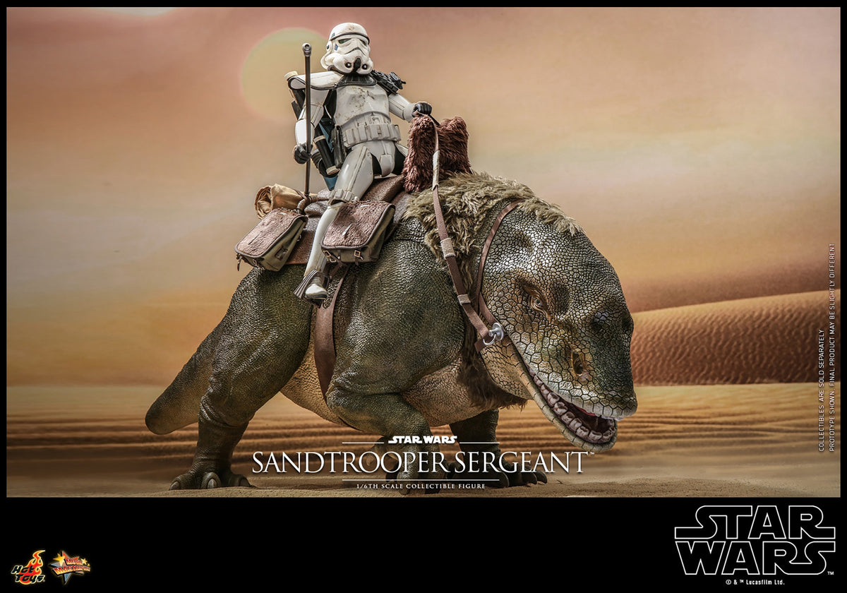 Sandtrooper Sergeant and Dewback Star Wars Sixth Scale Figure Set