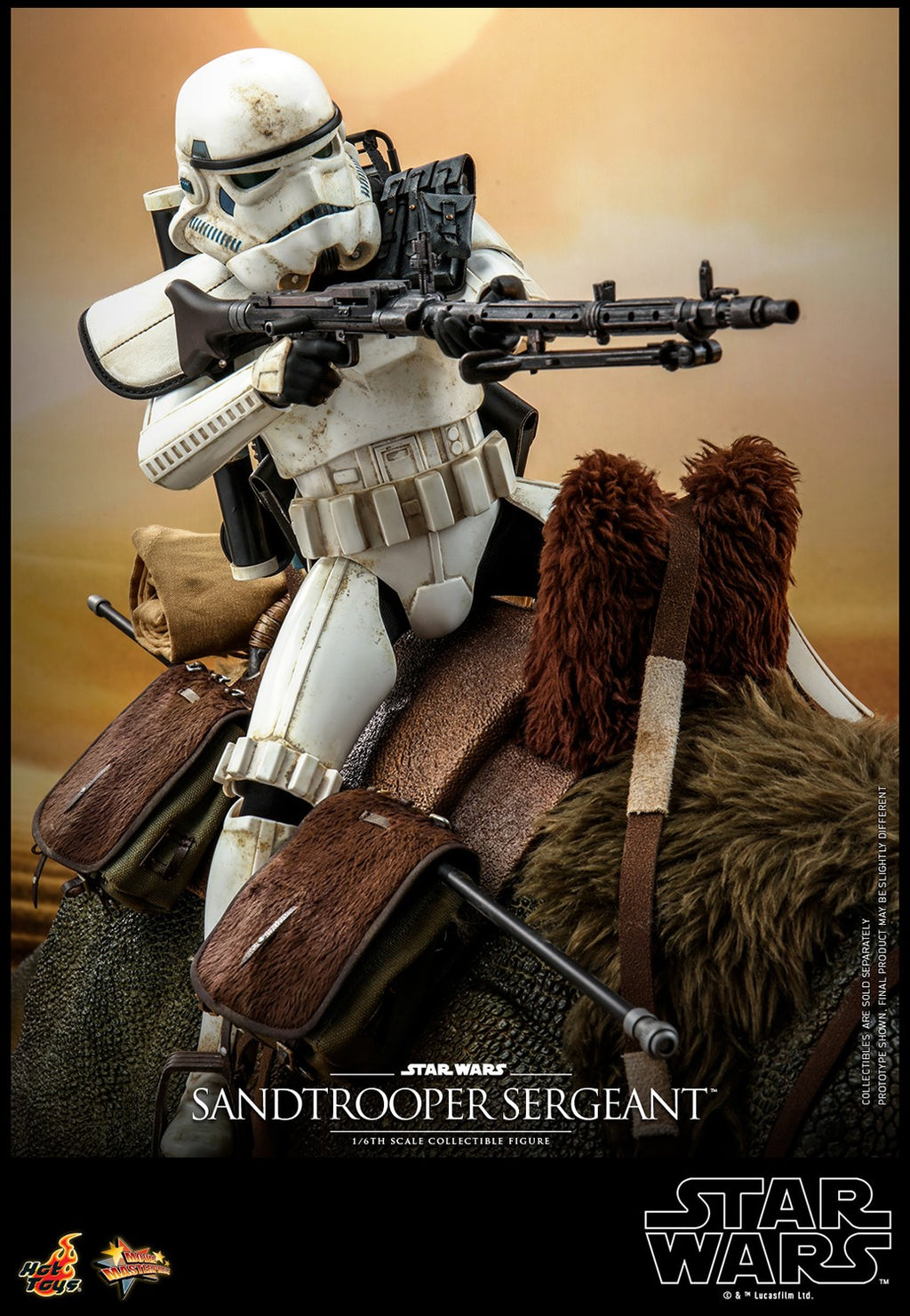 Sandtrooper Sergeant and Dewback Star Wars Sixth Scale Figure Set