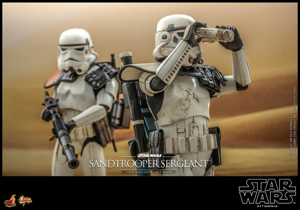 Sandtrooper Sergeant and Dewback Star Wars Sixth Scale Figure Set
