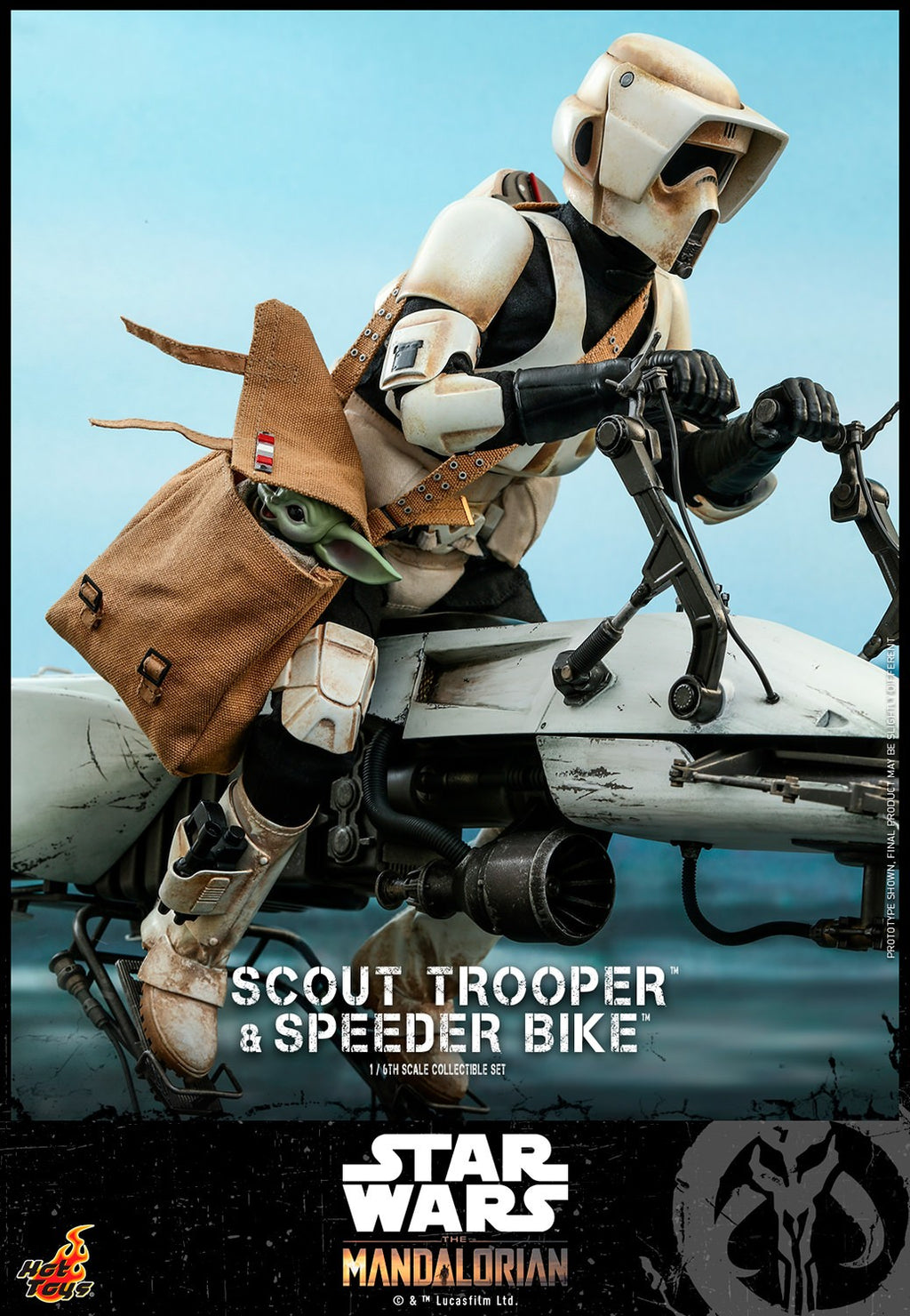 Scout Trooper and Speeder Bike Star Wars Sixth Scale Figure Set